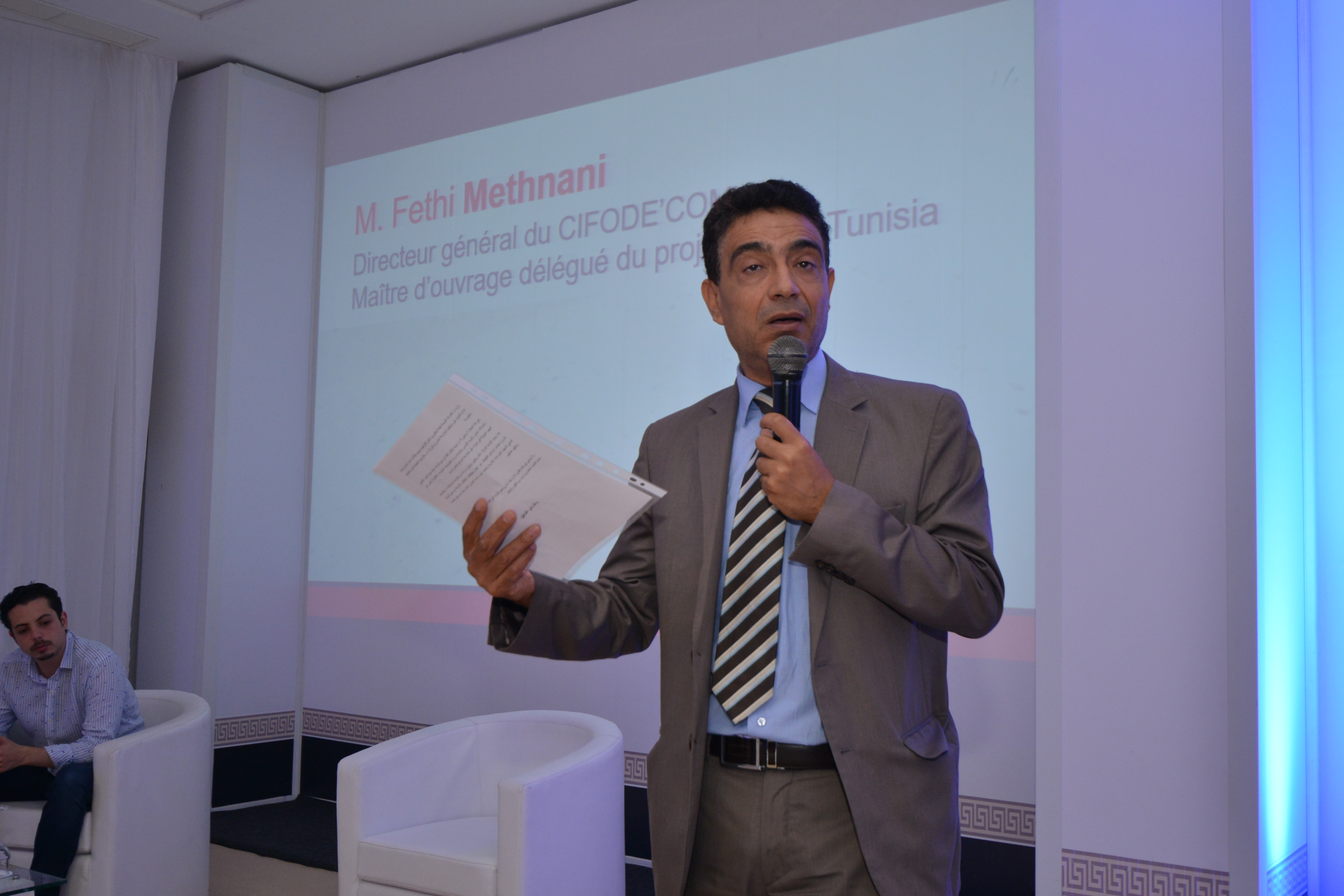  M. Fethi Methnani, Maître d'ouvrage délégué du projet mDev 
