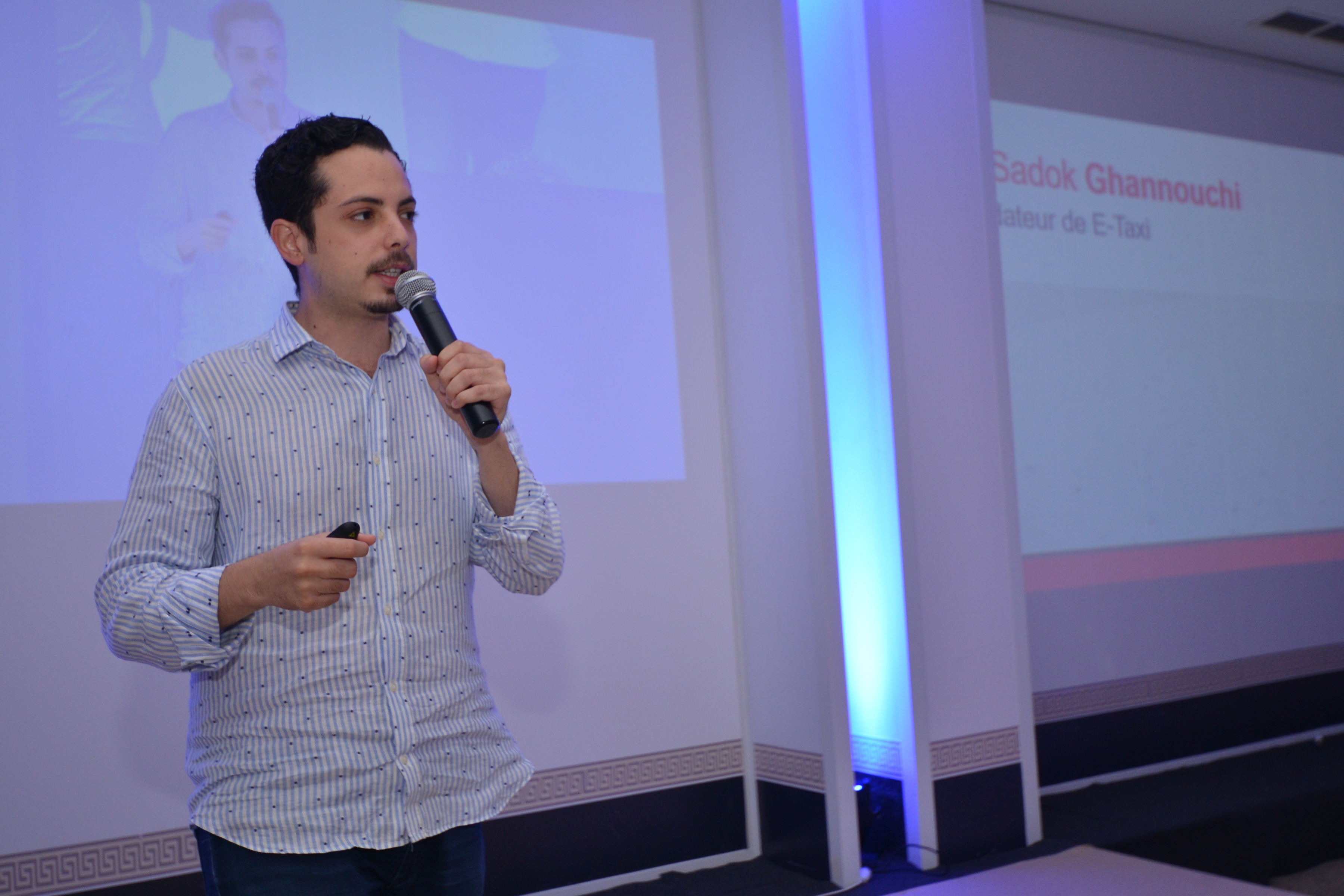  Sadok Ghannouchi, fondateur de E-Taxi 